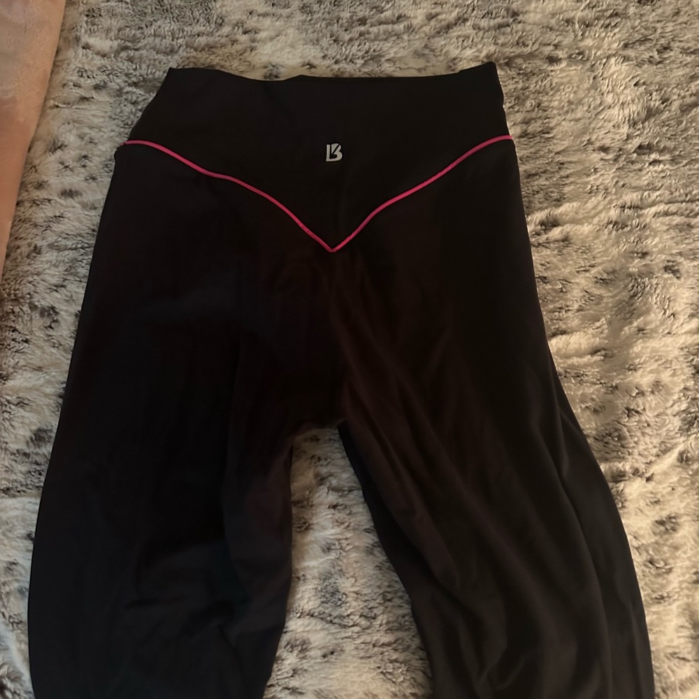 BuffBunny pink lined leggings